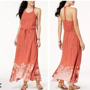 Roxy T-Back Maxi Dress Womens Size XS